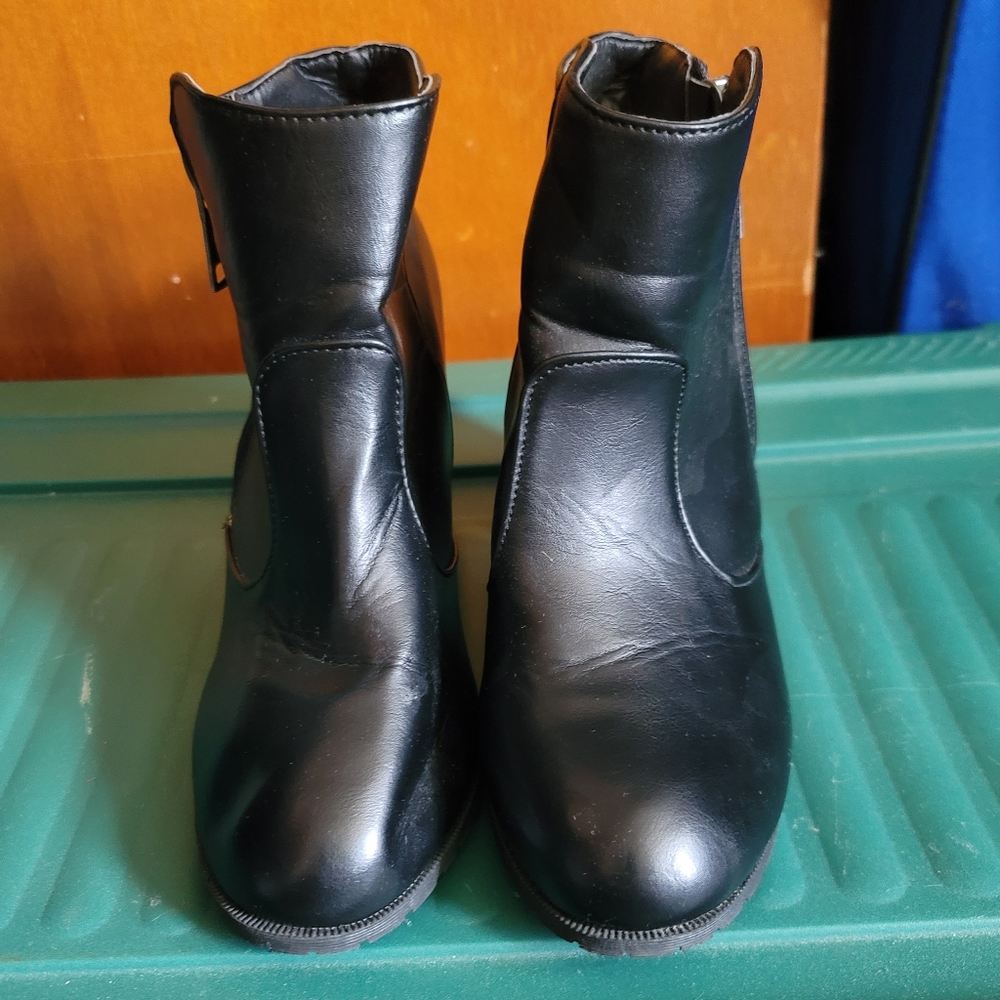 Slightly used/like new Streetwear Society Heeled Booties